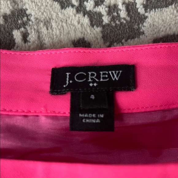 J. Crew Pink and Orange Mini Skirt - Picture 2 of 2